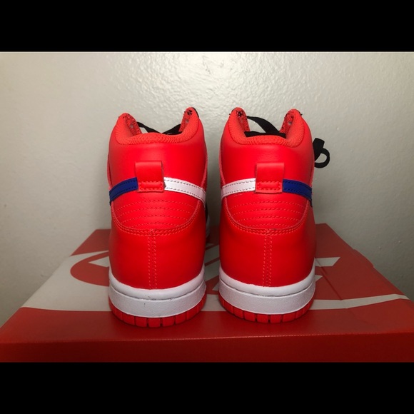⚠️SOLD⚠️ Nike Dunk High Knicks(GS) Size 5W/4Y (DB2179-001) - Picture 6 of 7